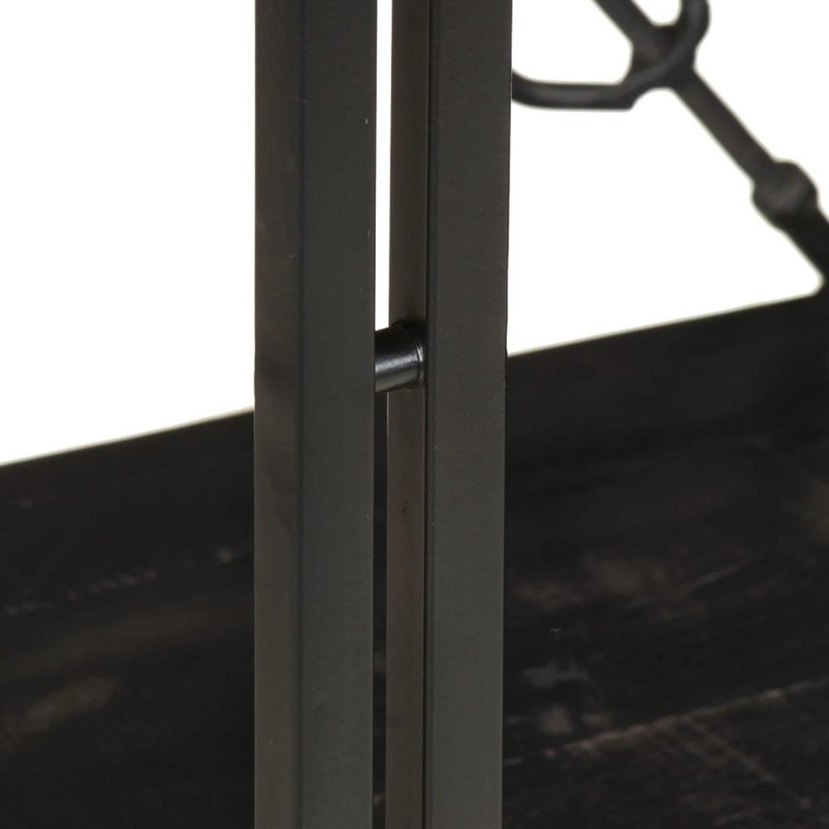 VIDAXL Bibliotheque a 3 niveaux 60x30x80 cm Bois de manguier massif