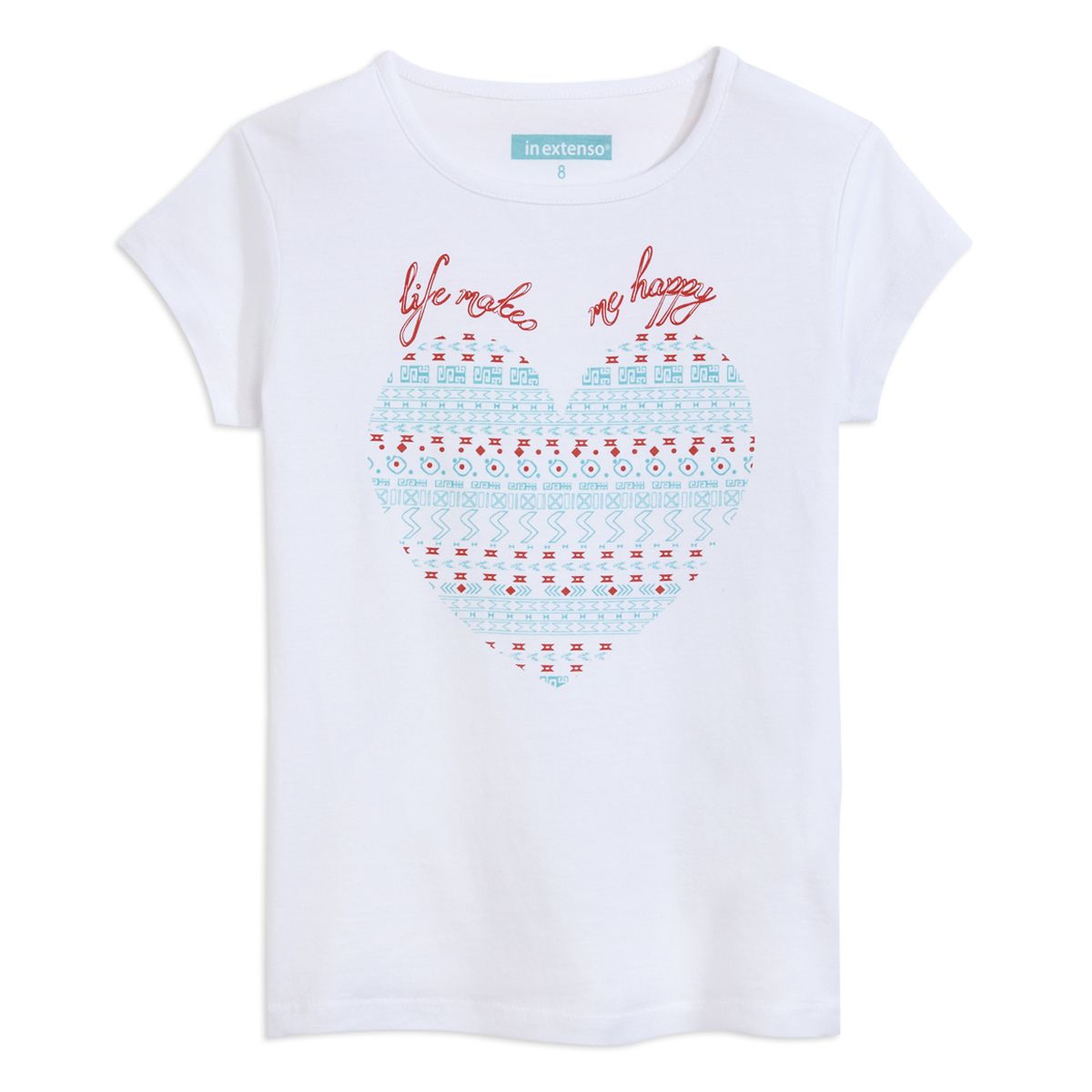 IN EXTENSO Tee-shirt manches courtes fille