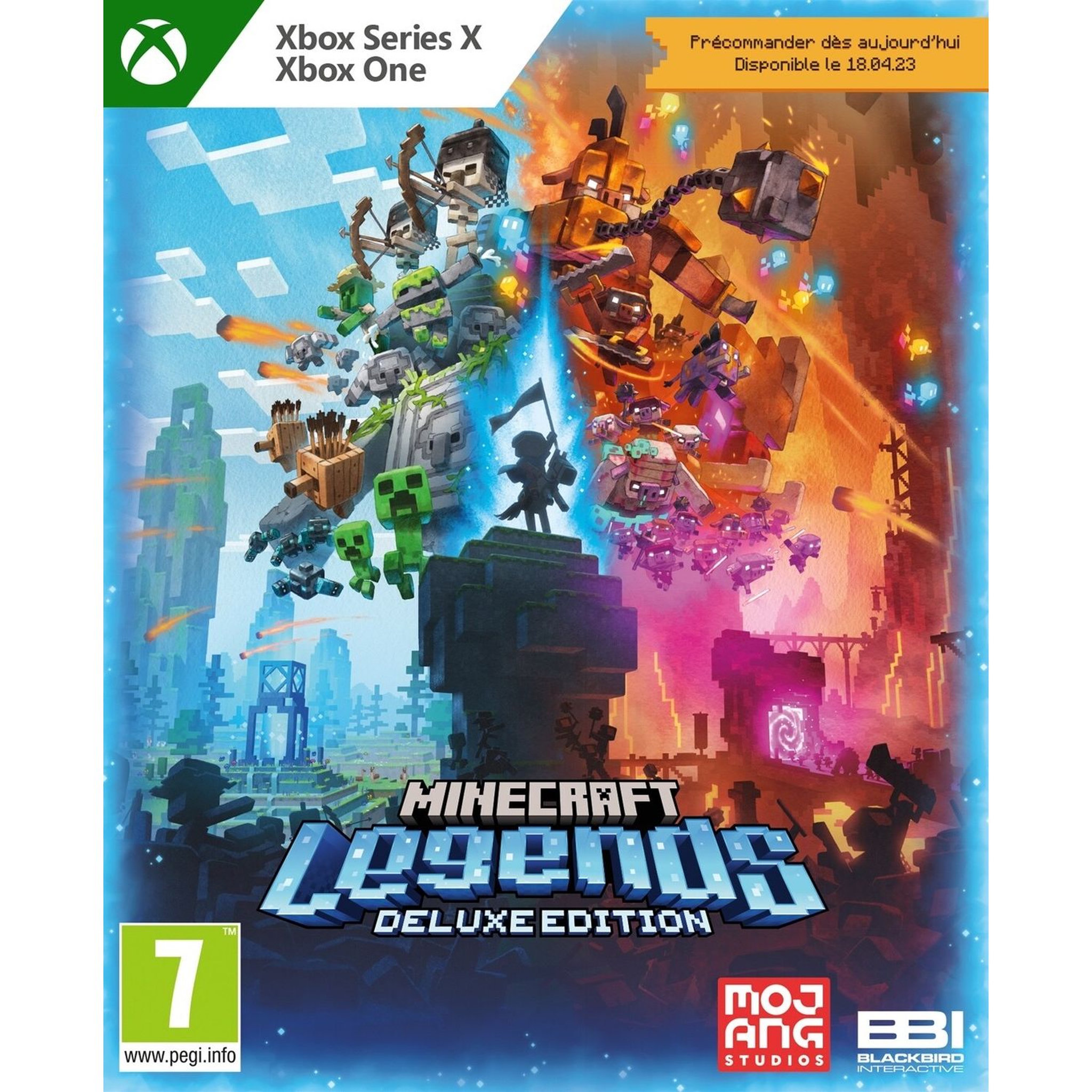 minecraft legends - deluxe edition xbox series x / xbox one