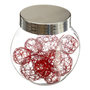 Voir la diapositive 1 : ATMOSPHERA Lot de 10 Boules Déco & Bocal  Maison  7cm Rouge