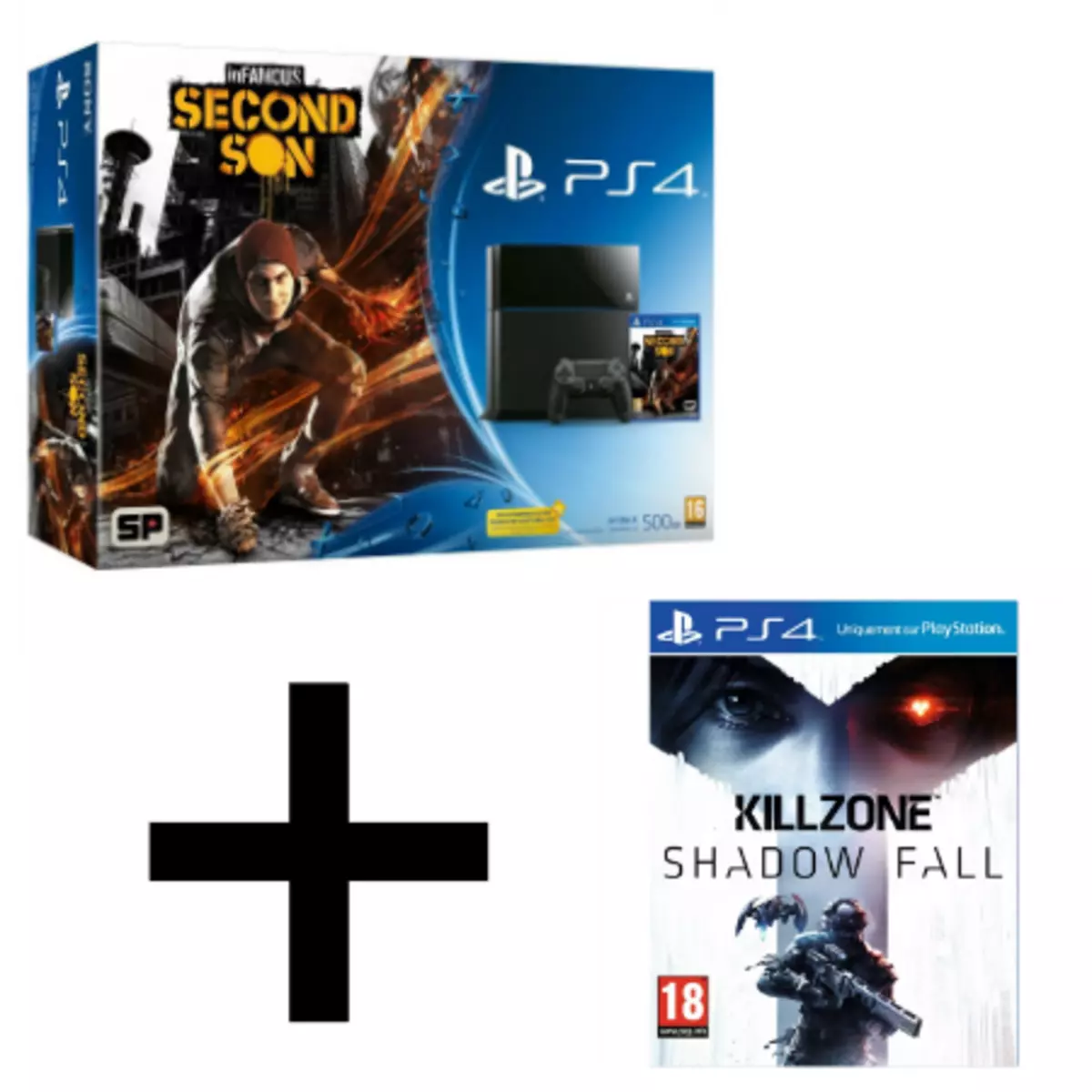 Console PS4 iNFAMOUS + Killzone offert
