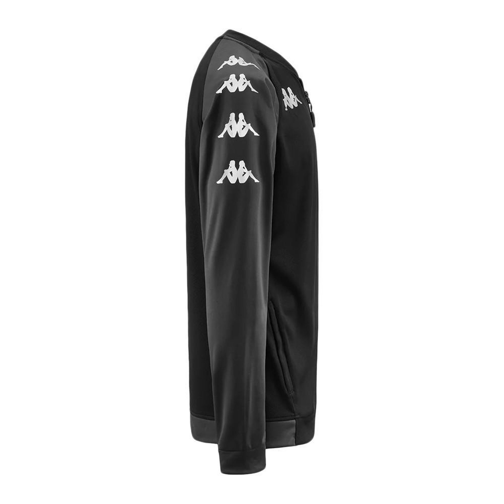 Voir la diapositive 3 : KAPPA Veste e/Grise Garçon Kappa Soccer Verone