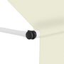 Voir la diapositive 2 : VIDAXL Auvent manuel retractable 300 cm Creme