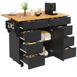 MERAX Desserte 1 porte 8 tiroirs. Coloris disponibles : Blanc