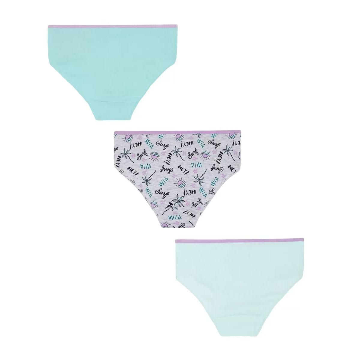 Petit Béguin Lot de 3 culottes fille Playa