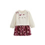 Voir la diapositive 1 : Petit Béguin Robe enfant en molleton Mila