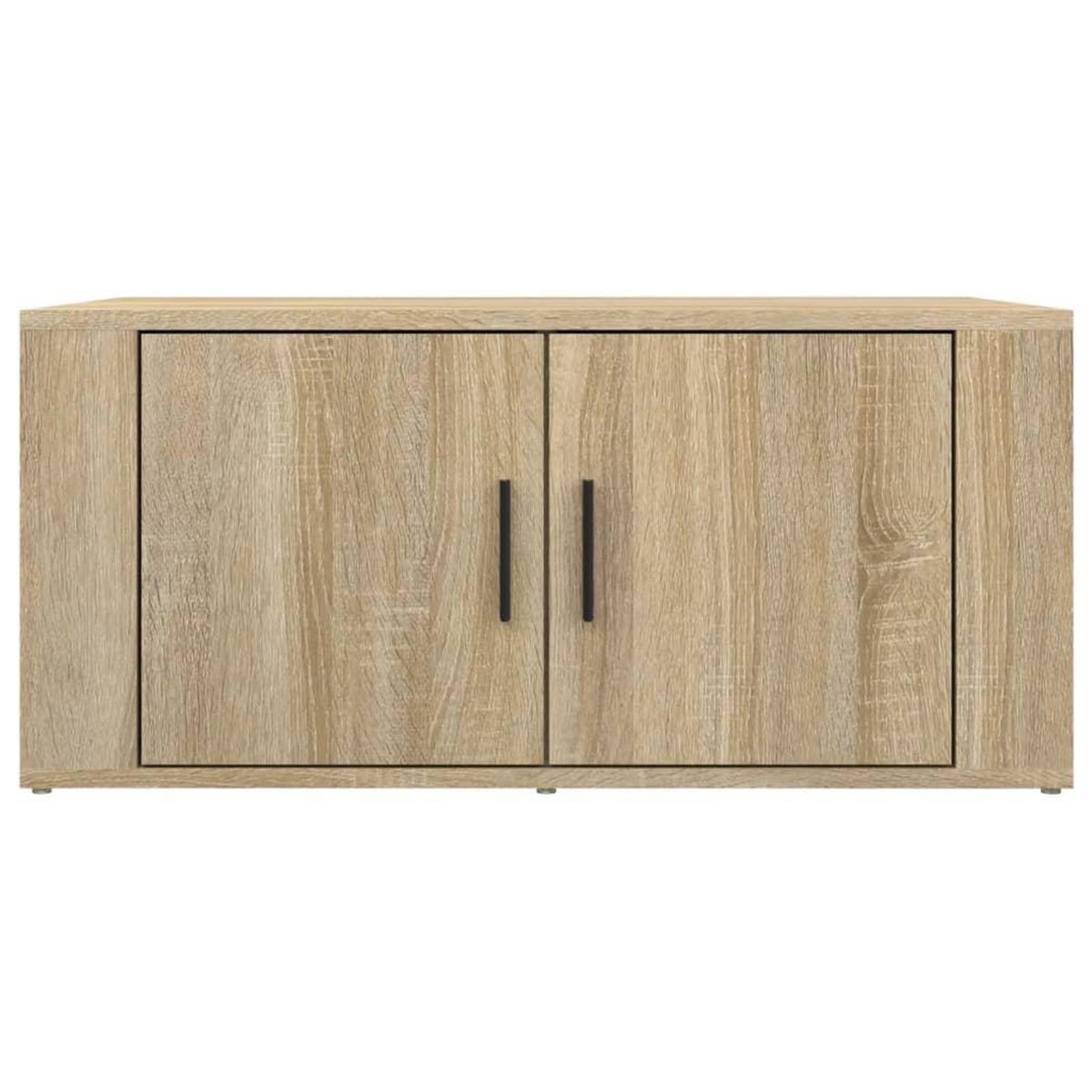 VIDAXL Table basse Chene sonoma 80x50x36 cm Bois d'ingenierie