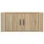 Voir la diapositive 5 : VIDAXL Table basse Chene sonoma 80x50x36 cm Bois d'ingenierie