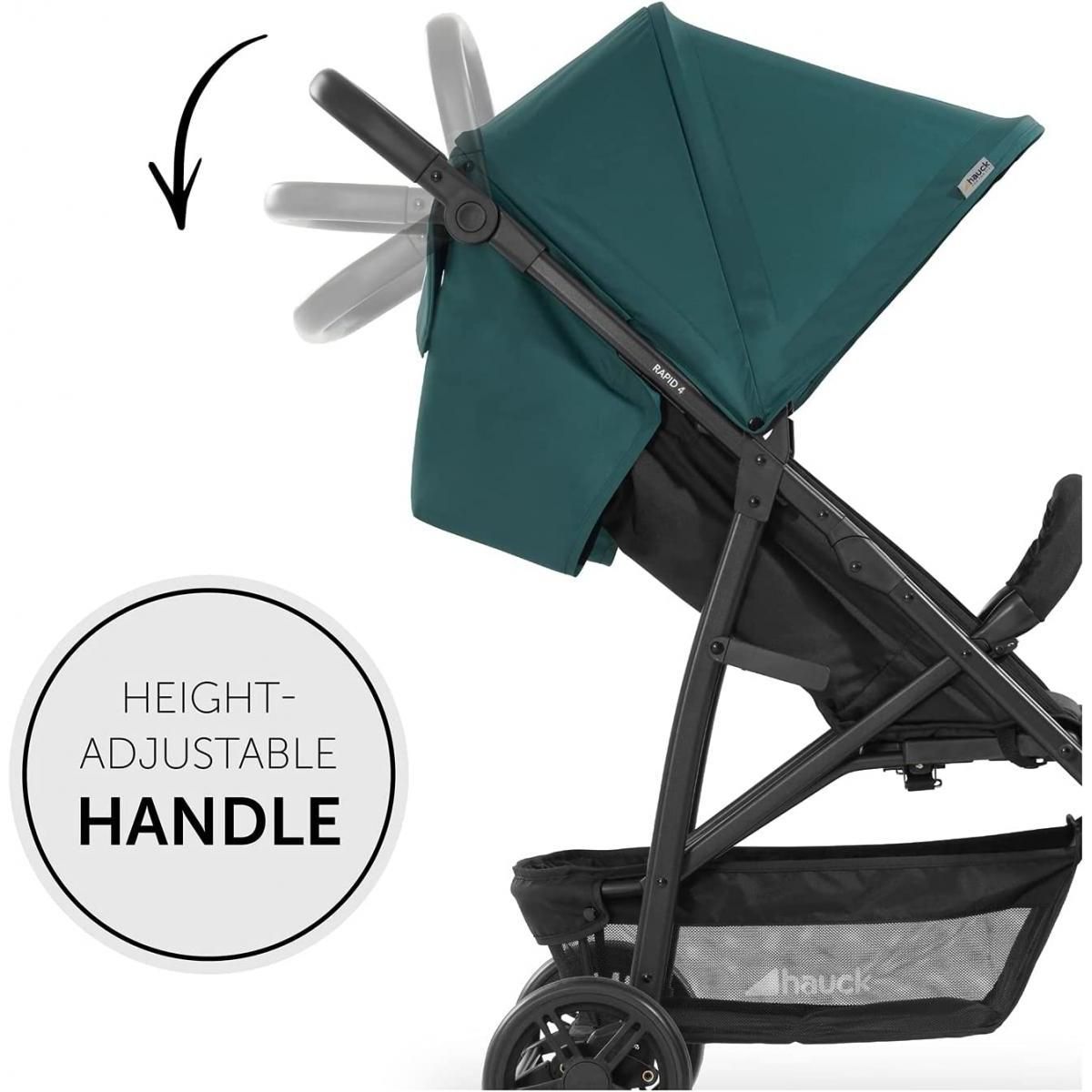 HAUCK Poussette Shopping Rapid 4 Bleu