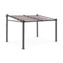 Voir la diapositive 1 : SWEEEK Tente de jardin murale, pergola aluminium 3x4m Murum , toile rétractable, toile coulissante
