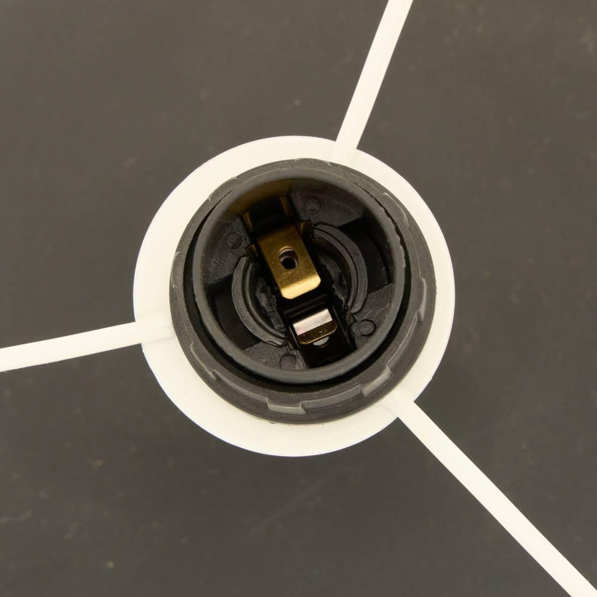 Voir la diapositive 3 : ATMOSPHERA Lampe à poser  malya  35cm noir & lin