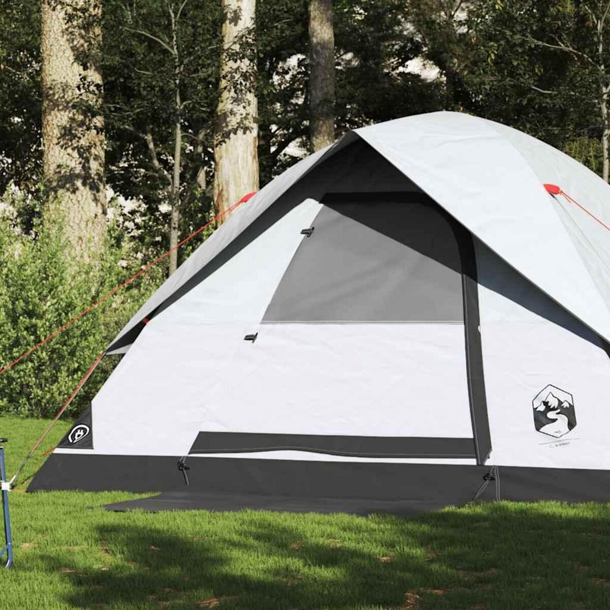 VIDAXL Tente familiale a dome 6 personnes tissu occultant impermeable