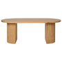 Voir la diapositive 2 : LISA DESIGN Oliva - table basse - effet bois - 120 cm