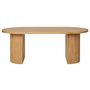 Voir la diapositive 2 : LISA DESIGN Oliva - table basse - effet bois - 120 cm