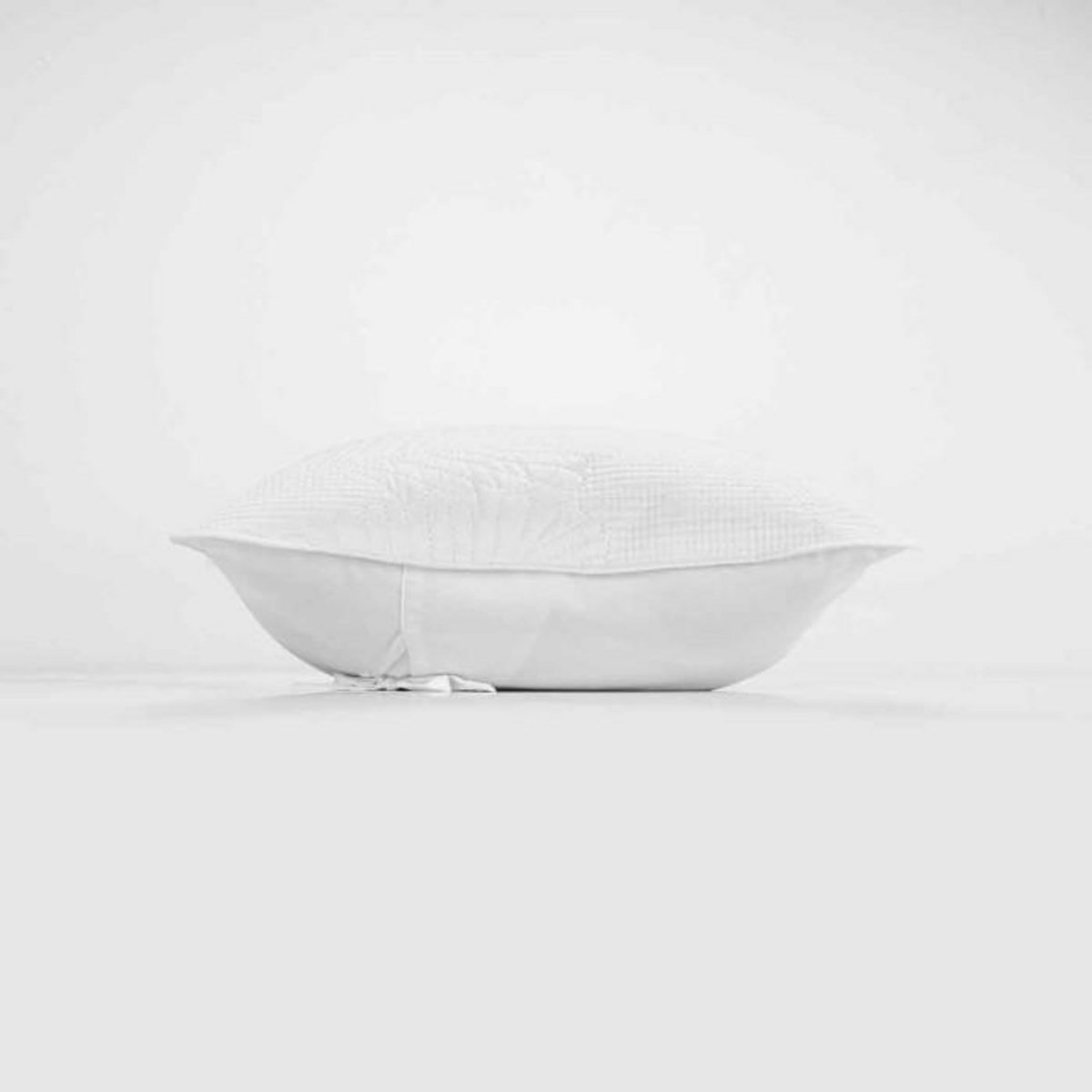 Paris Prix Housse de Coussin  Palombine  40x40cm Blanc