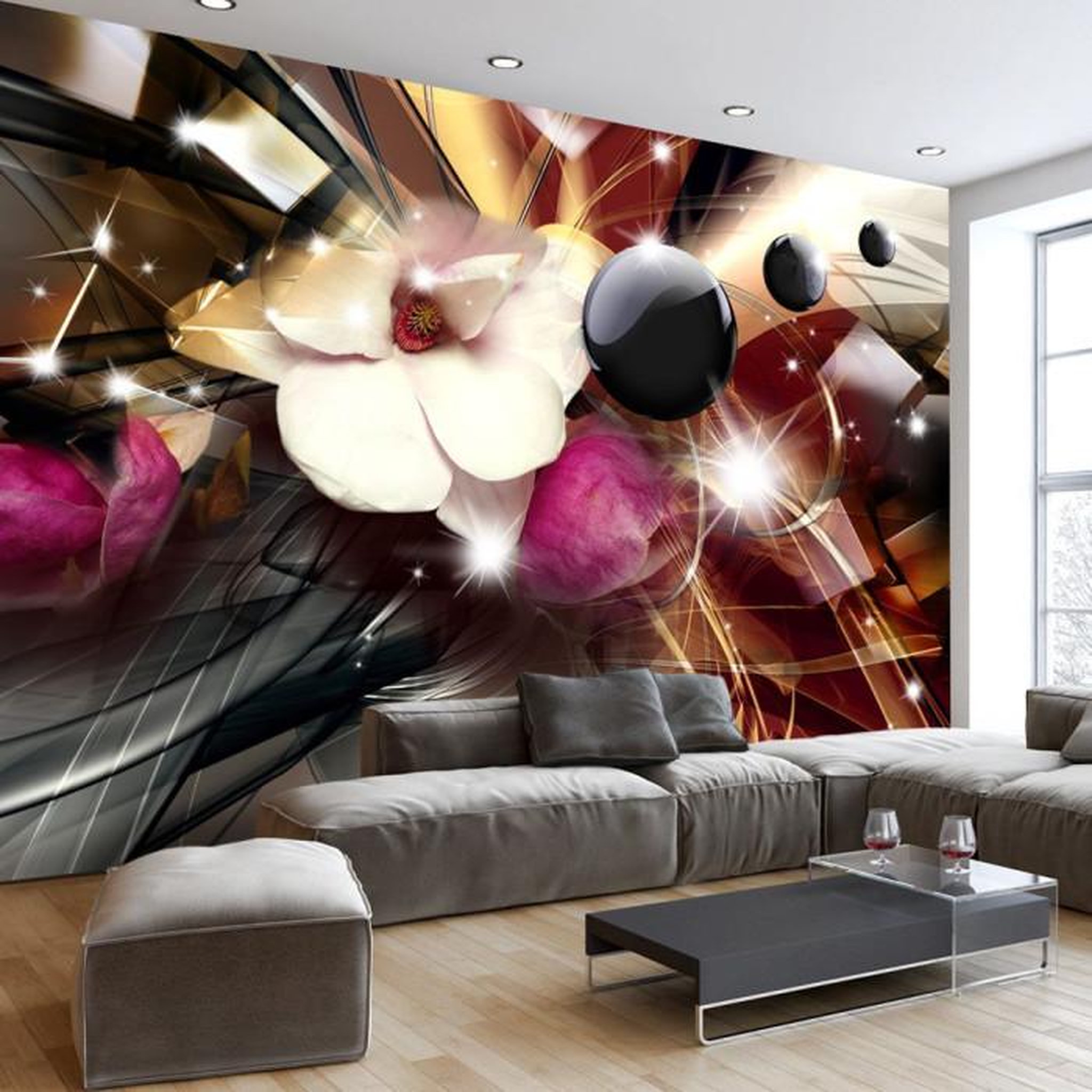 Paris Prix Papier Peint  Abstraction of Colours. Coloris disponibles : Multicolore