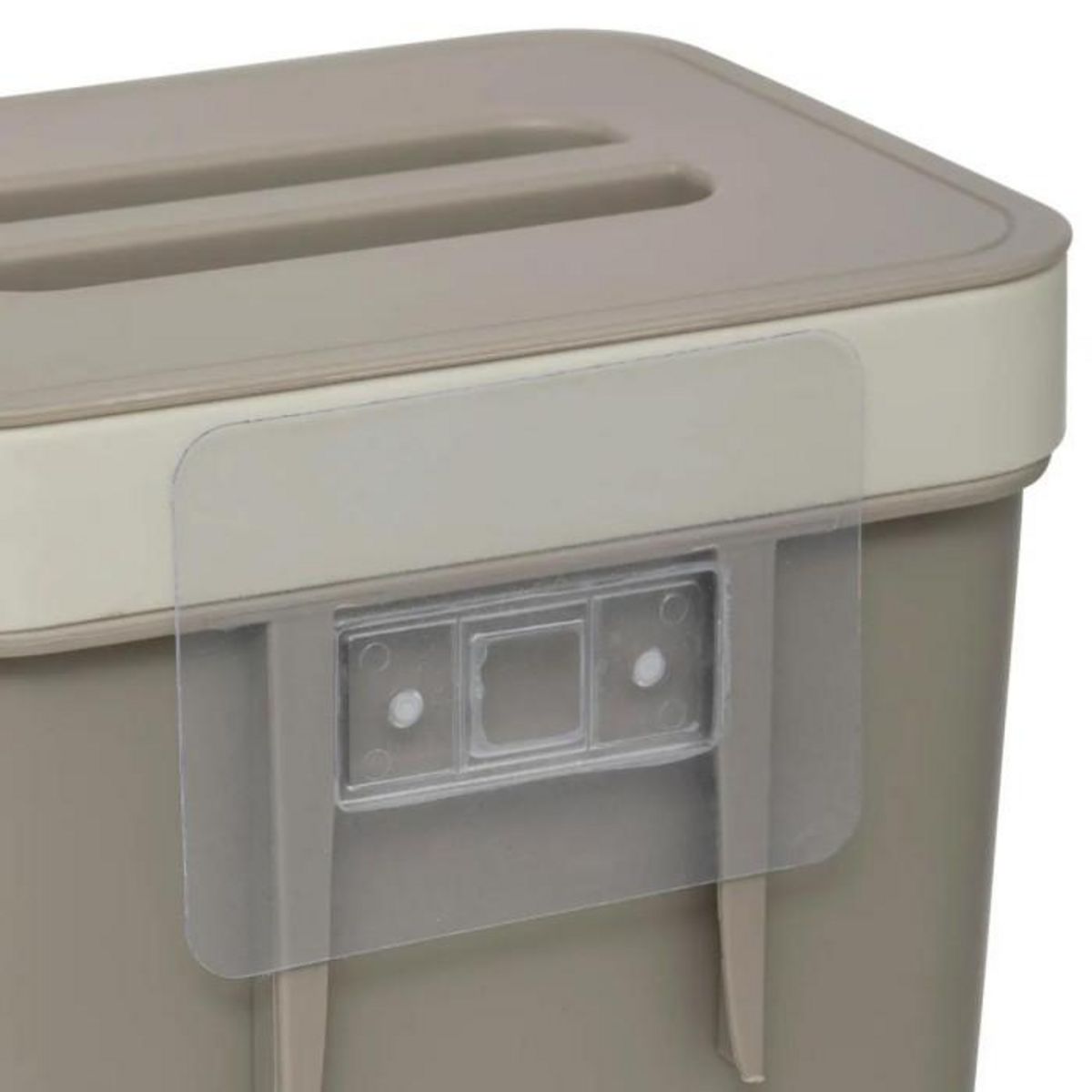 FIVE Poubelle à Compost  Double Fixation  5L Beige