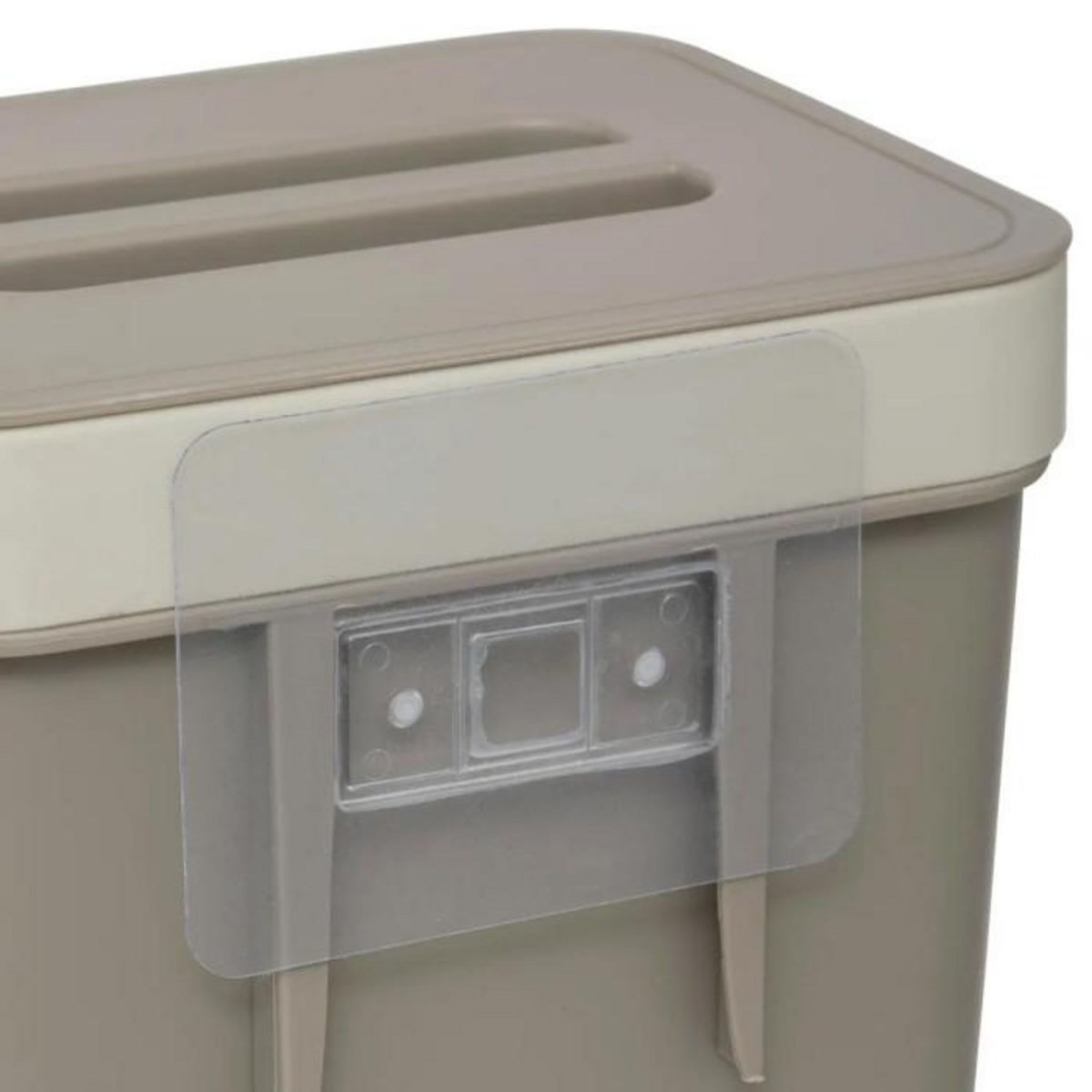FIVE Poubelle à Compost  Double Fixation  5L Beige