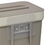 Voir la diapositive 3 : FIVE Poubelle à Compost  Double Fixation  5L Beige