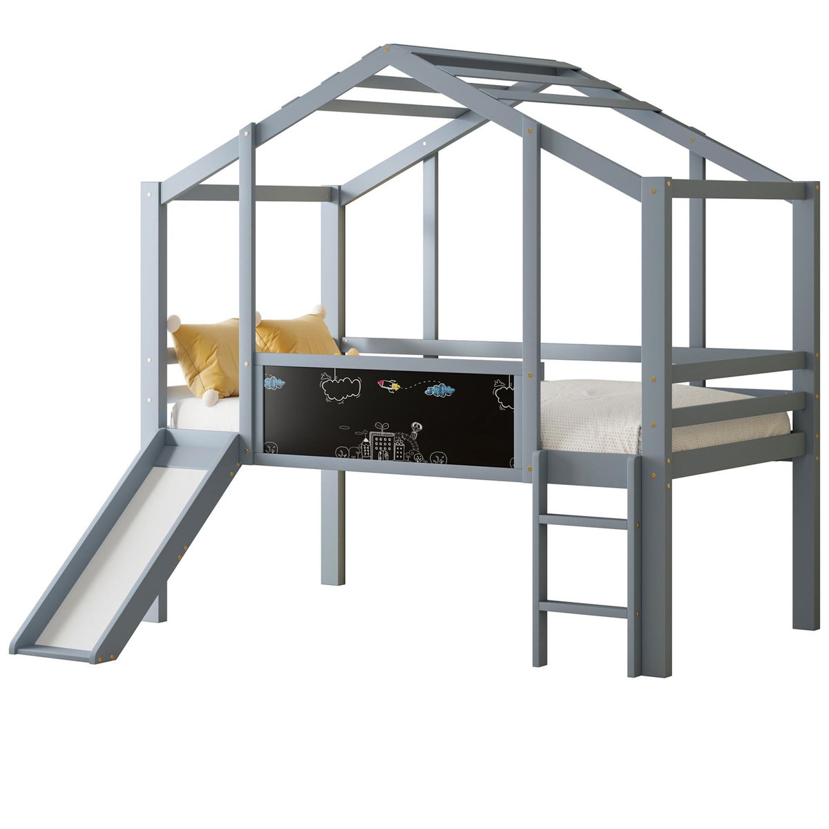 MERAX Lit mezzanine enfant