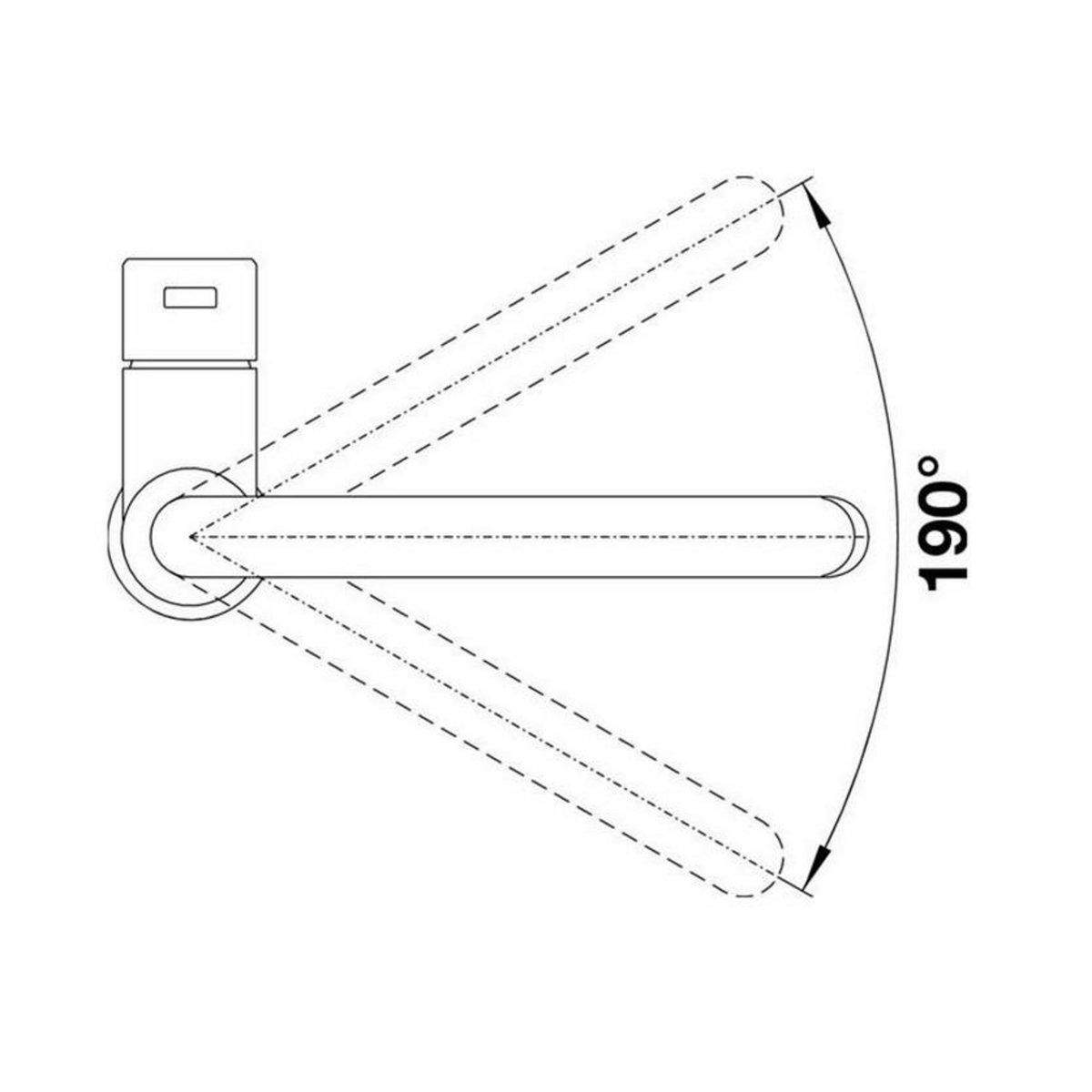 Blanco Mitigeur avec douchette inox - 523121