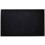 Voir la diapositive 1 : VIDAXL Tapis d'entree PVC Noir 120 x 180 cm
