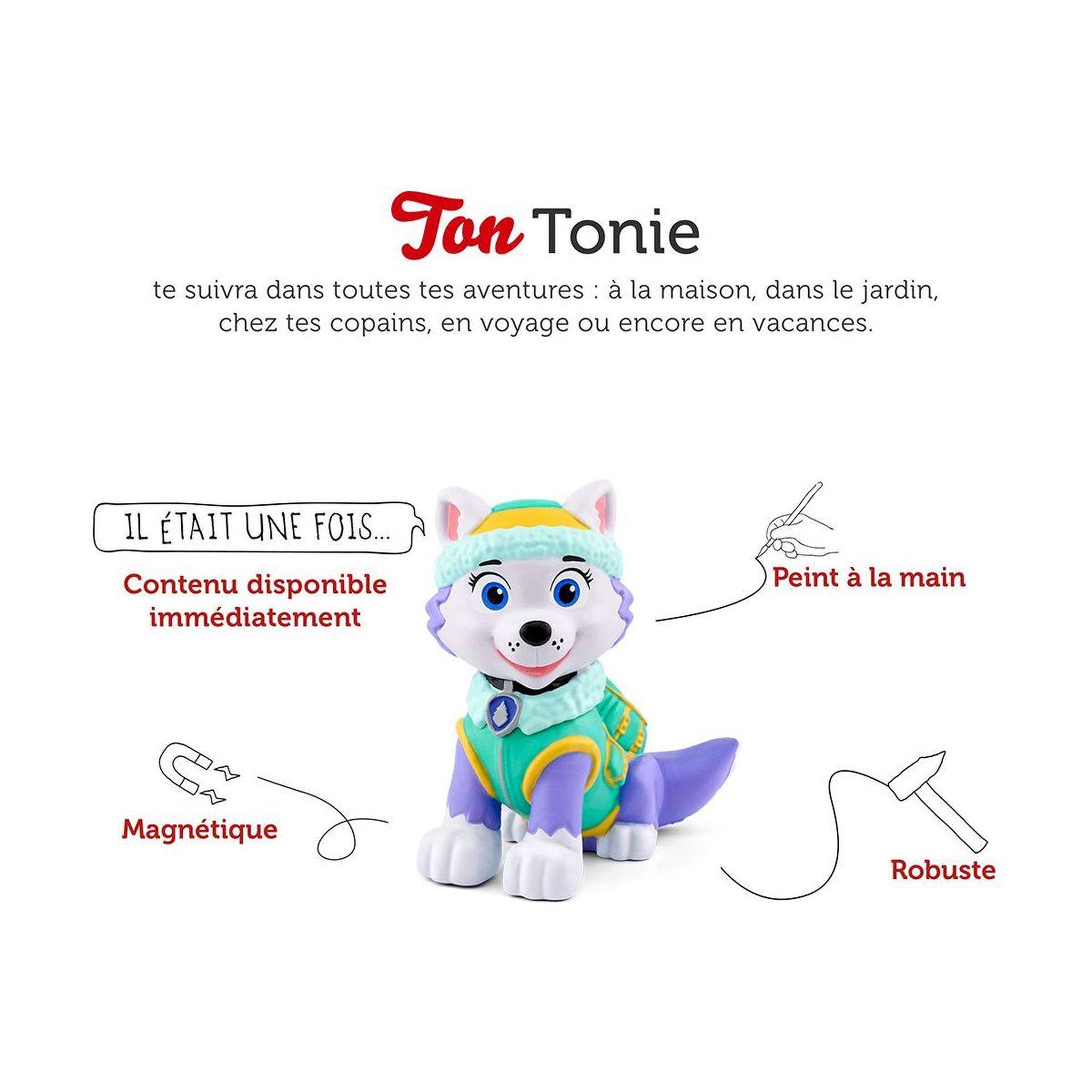 Voir la diapositive 2 : TONIES Figurine La Pat'Patrouille Everest