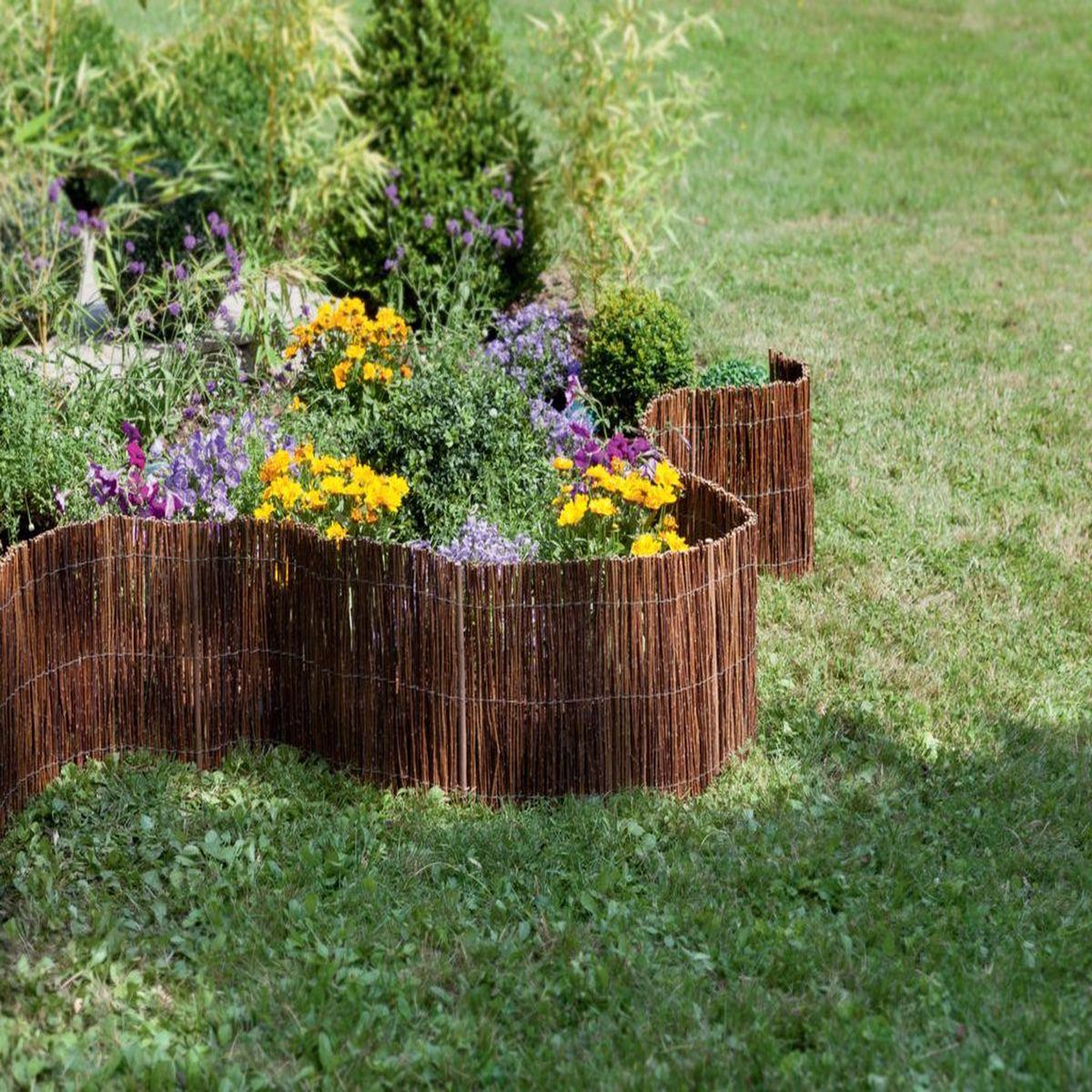 Nortene Bordure en osier   Willow Roll  -  0,25 x 3 m