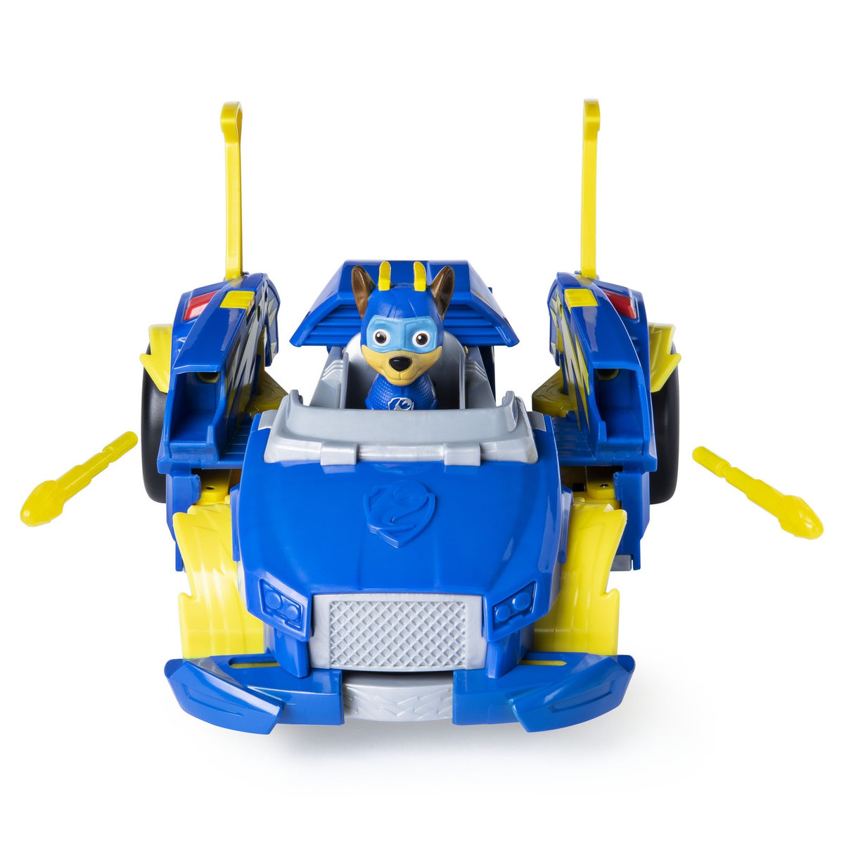 SPIN MASTER Véhicule transformable super charged mighty pups Chase's  - Pat'Patrouille
