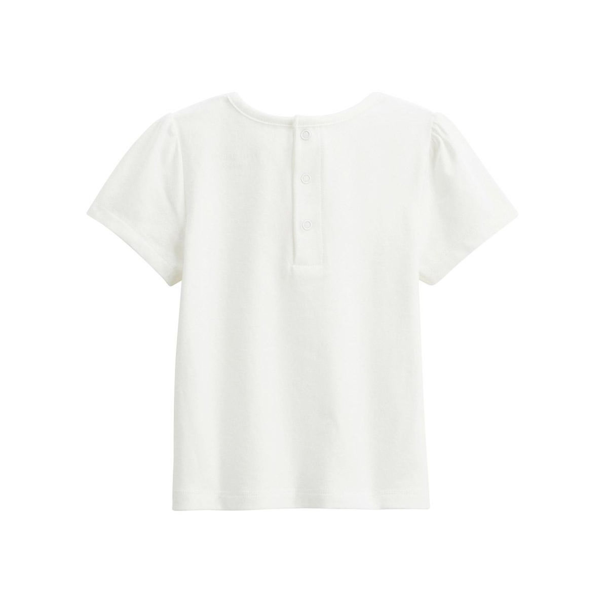 Petit Béguin Lot de 2 t-shirts enfant manches courtes Tiana