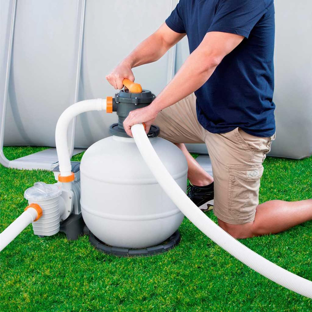 BESTWAY Bestway Pompe de filtration a sable Flowclear 8327 L/h