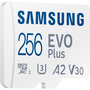 Voir la diapositive 3 : Samsung Carte Micro SD 256Go Evo plus avec adaptateur
