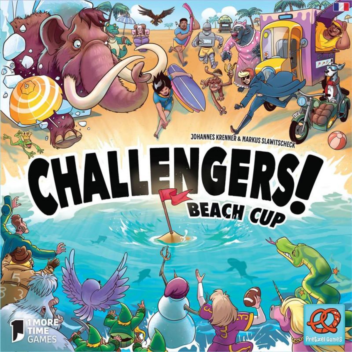Asmodee Jeu de stratégie Asmodee Challengers Beach Cup