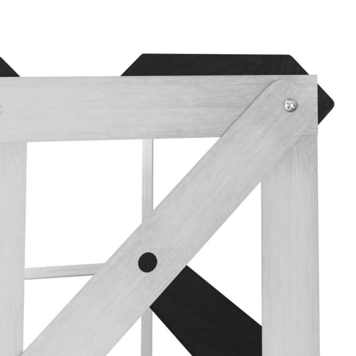 VIDAXL Casier à bouteilles pour 120 bouteilles Noir Bois de pin solide