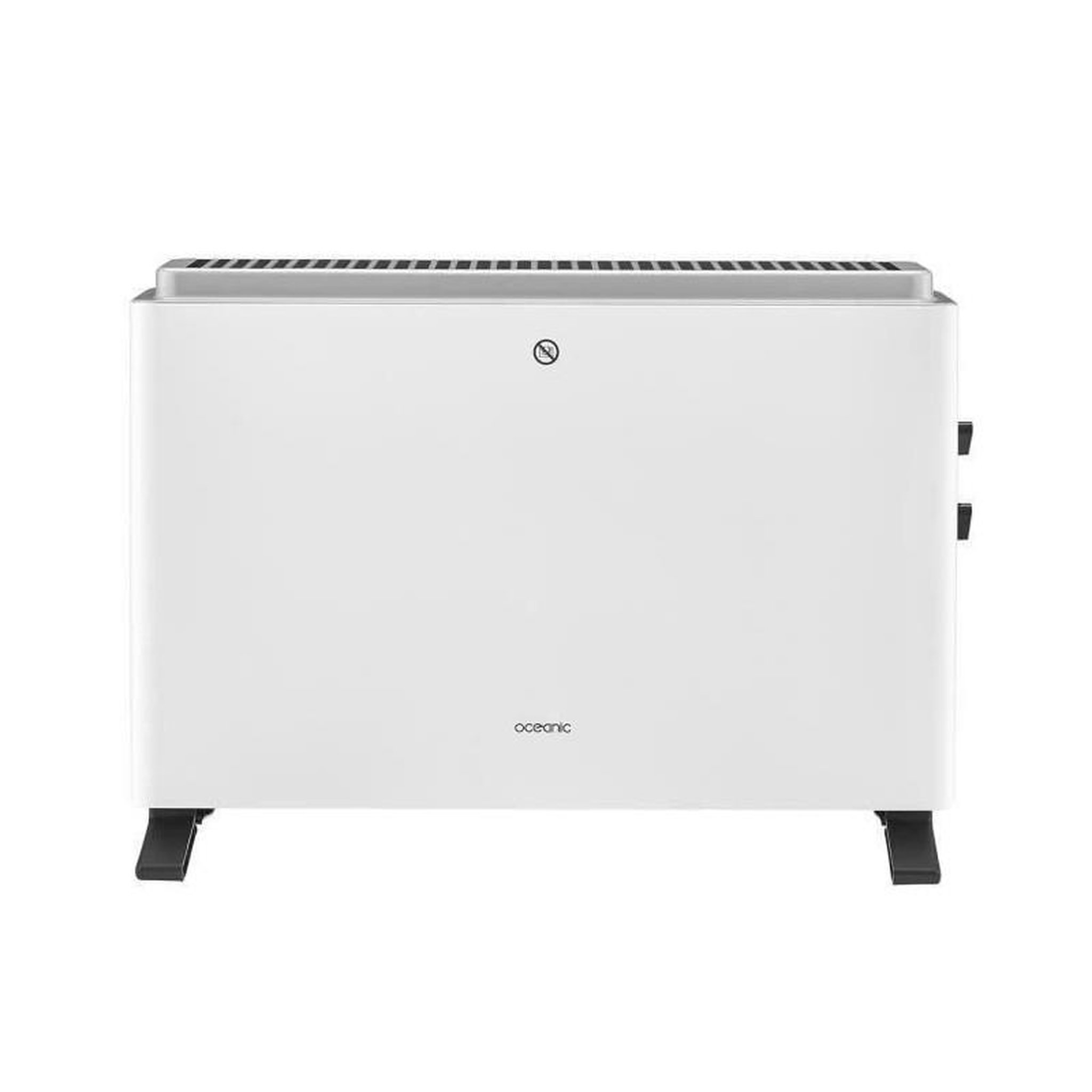 OCEANIC Radiateur convecteur electrique 2000W OCEANIC - 3 puissances - Mobile - Blanc
