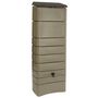 Voir la diapositive 2 : Belli Récupérateur d'eau Taupe - 300L - MURAL