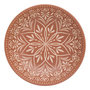 Voir la diapositive 2 : SECRET DE GOURMET Lot de 6 Assiettes Creuses en Céramique  Inès  20cm Terracotta