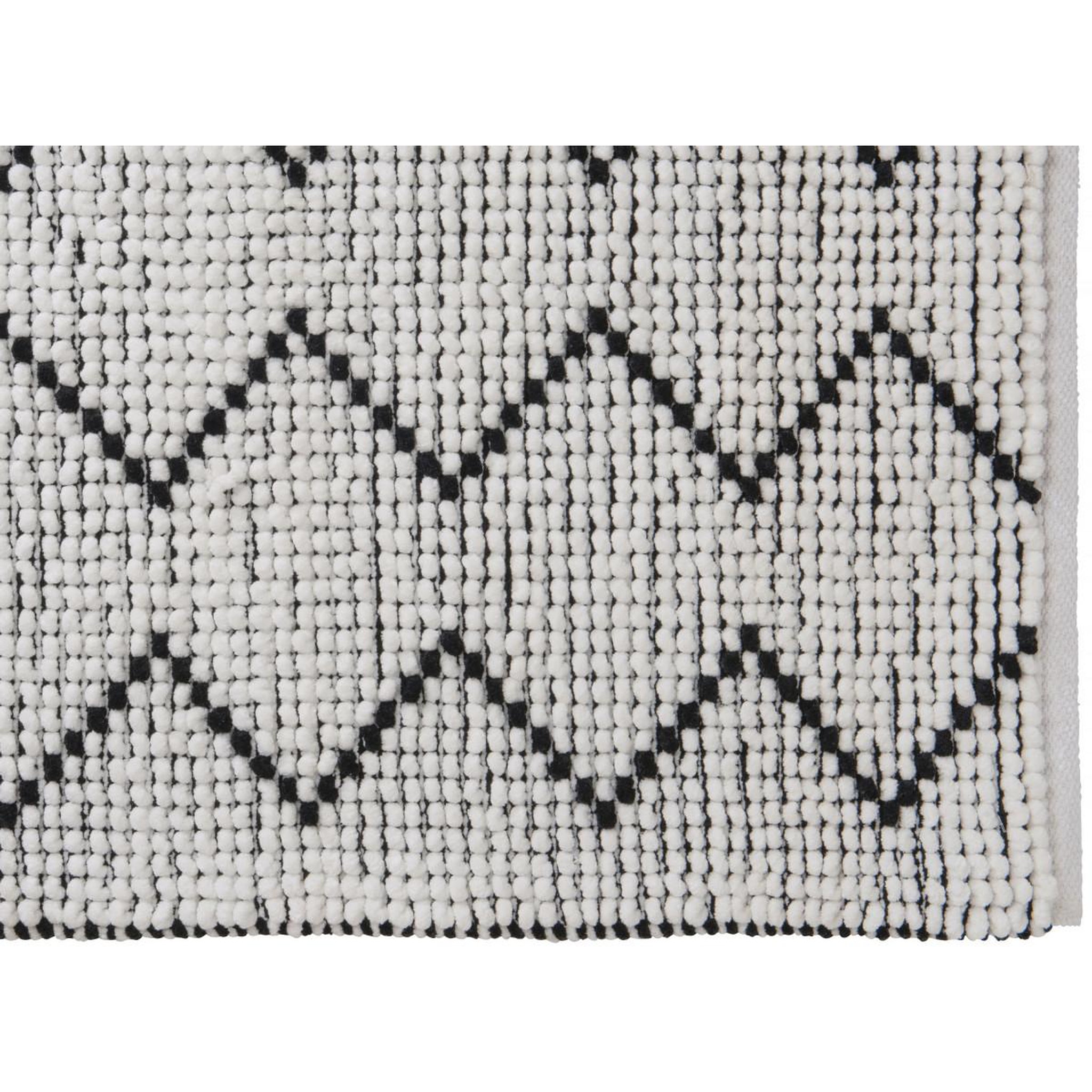 Voir la diapositive 3 : GUY LEVASSEUR Tapis de bain déco en polycoton