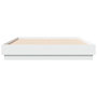 Voir la diapositive 4 : VIDAXL Cadre de lit sans matelas blanc 140x190 cm
