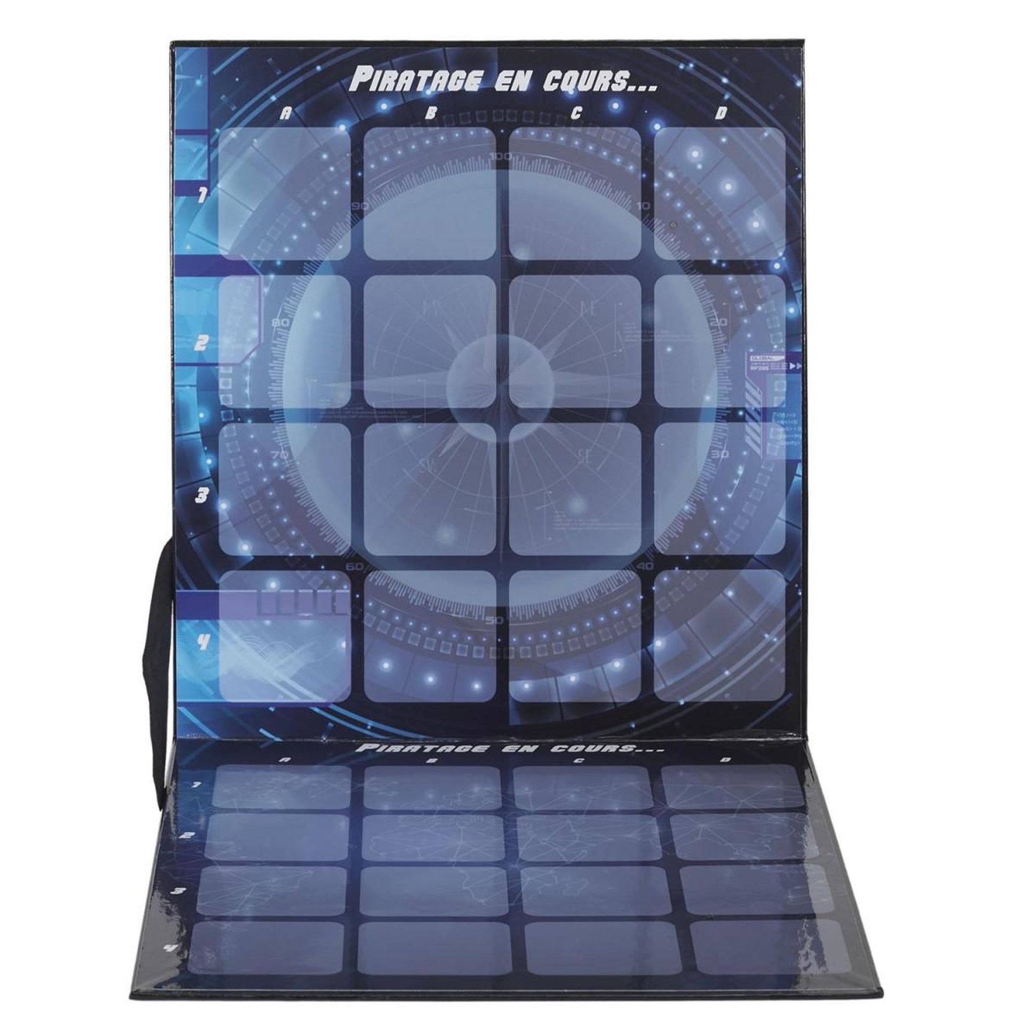 MISTER GADGET Jeu de Soirée à Boire  Bataille Navale  48cm Bleu