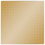 Voir la diapositive 2 : VIDAXL Pomme de douche pluie Acier inoxydable 40x40 cm Carree Dore