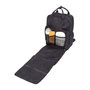 Voir la diapositive 5 : TINEO Sac a langer - TINEO- Forme sac a dos - Matelassé - Noir