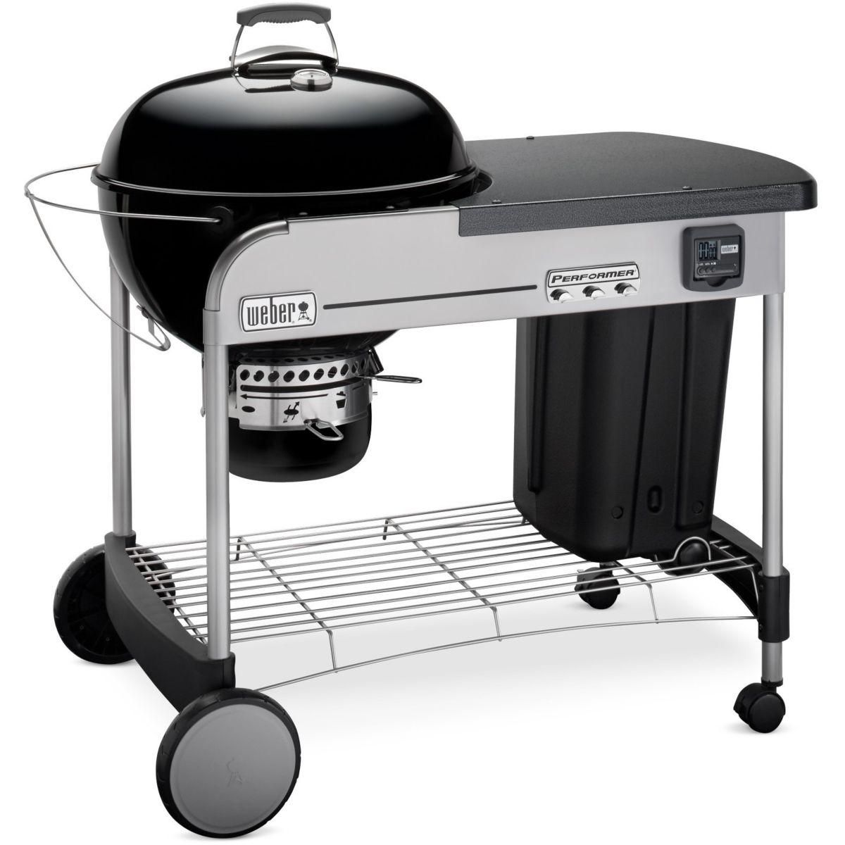 Weber Barbecue charbon Performer premium GBS  Black sur chariot 57 cm