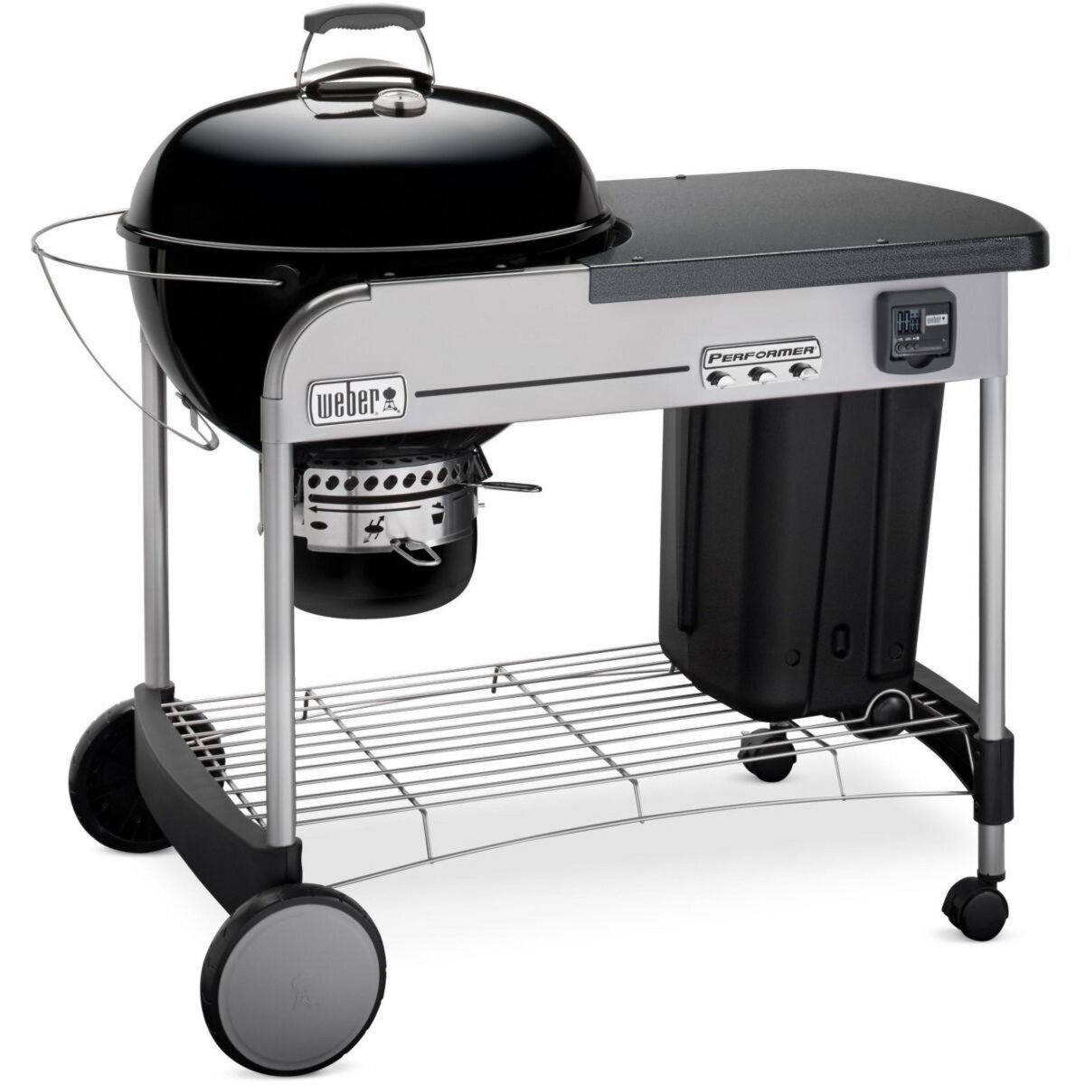 Weber Barbecue charbon Performer premium GBS  Black sur chariot 57 cm