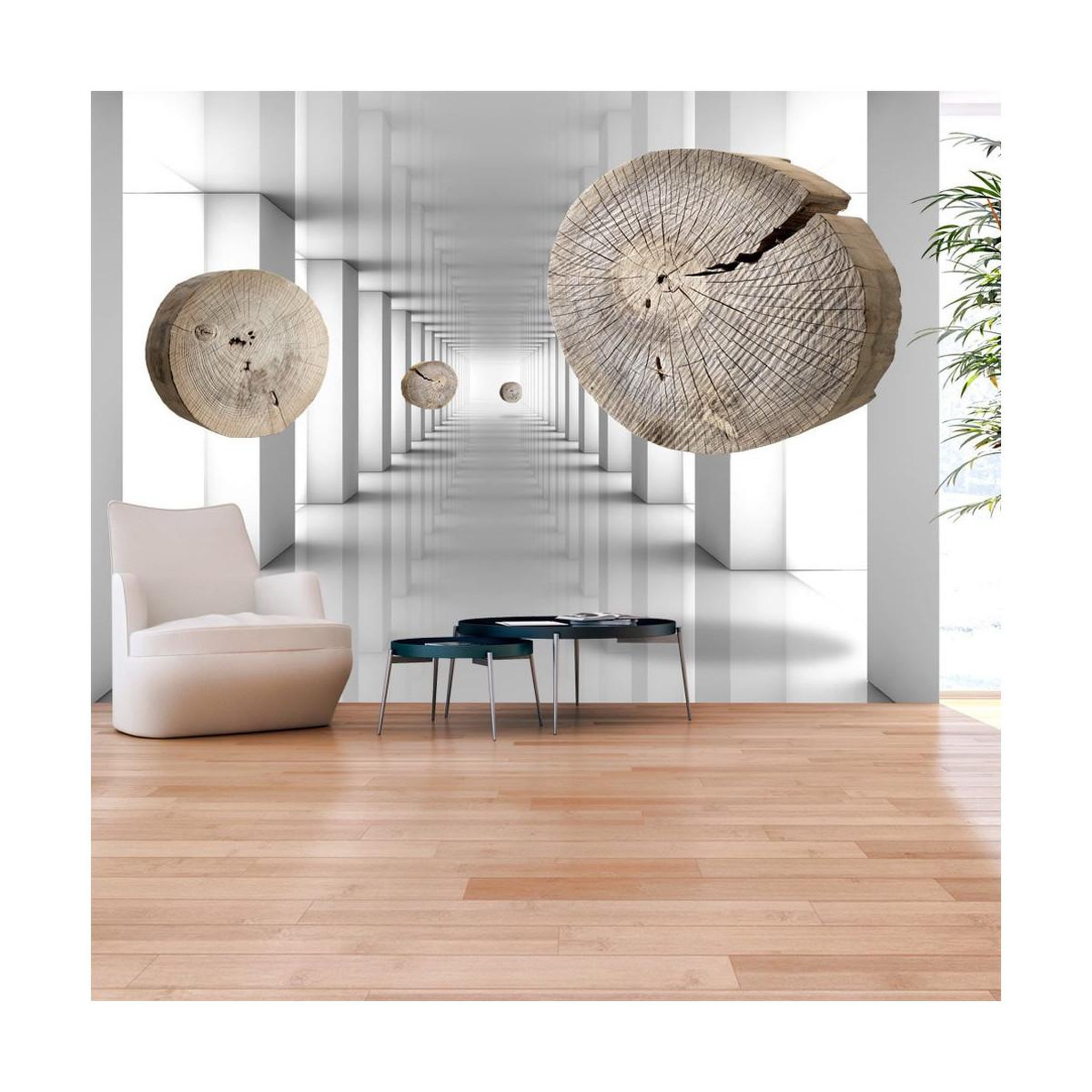 Voir la diapositive 1 : Paris Prix Papier peint  inventive corridor