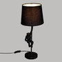 Voir la diapositive 2 : ATMOSPHERA Lampe à Poser Design  Singe  49cm Noir