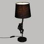 Voir la diapositive 2 : Paris Prix Lampe à Poser Design  Singe  49cm Noir