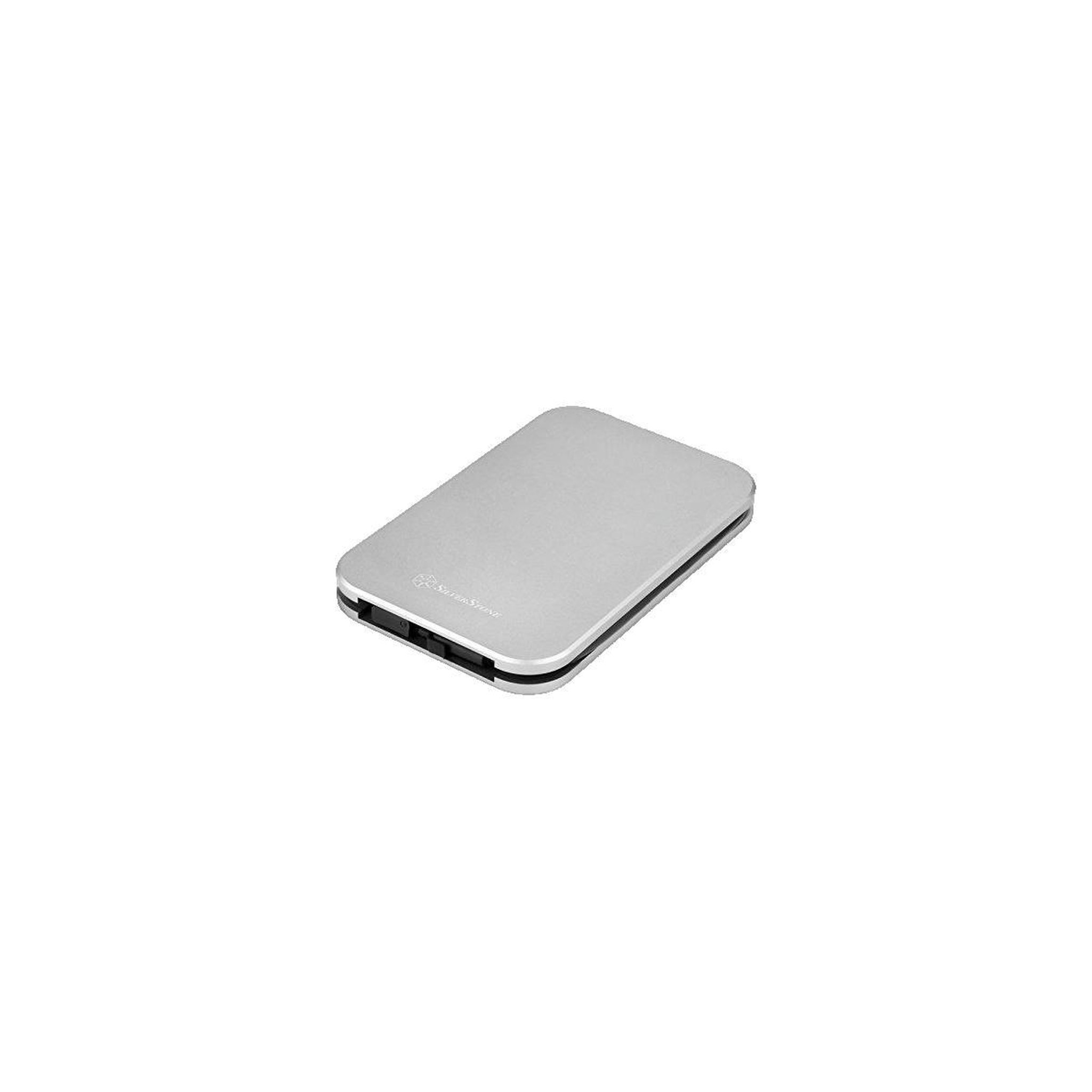 Silverstone Boîtier disque dur externe SilverStone SST-MMS02C Aluminium, USB 3.1 Gen 2, Résistant Eau et Poussière