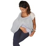 TINEO Voile d'allaitement gris