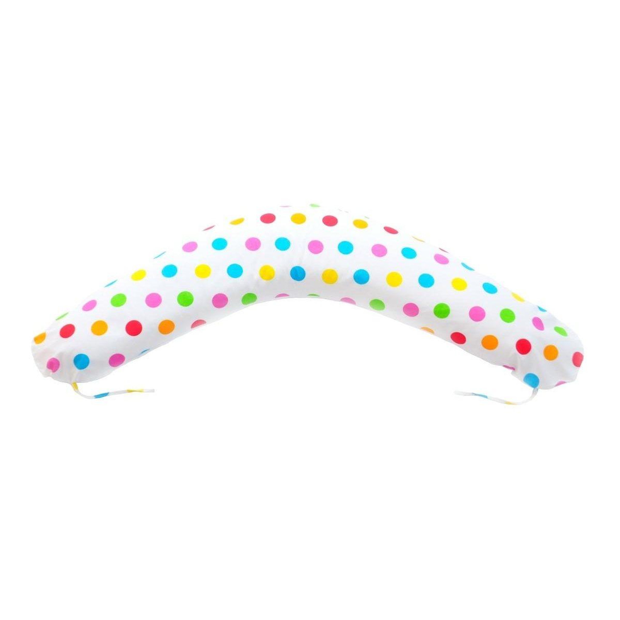 VELINDA Coussin maternité pre/post natal usages multiples boules de printemps + blanc
